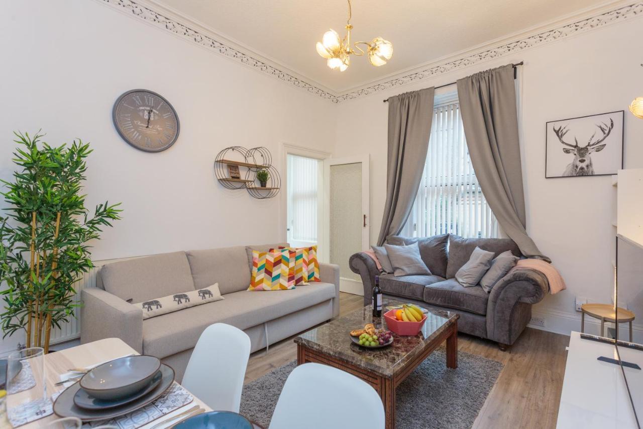 Stylish Apartment At The Edge Of Meadows Park Edimburgo Exterior foto