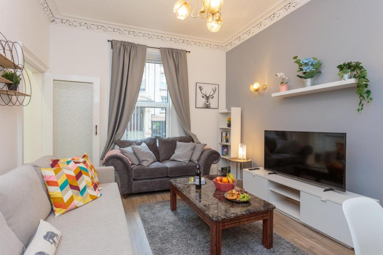 Stylish Apartment At The Edge Of Meadows Park Edimburgo Exterior foto