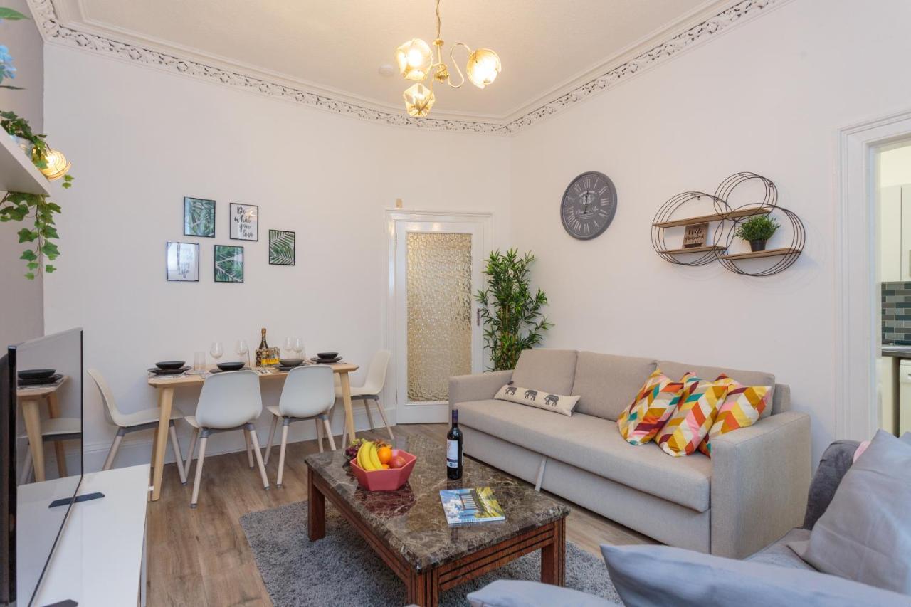 Stylish Apartment At The Edge Of Meadows Park Edimburgo Exterior foto
