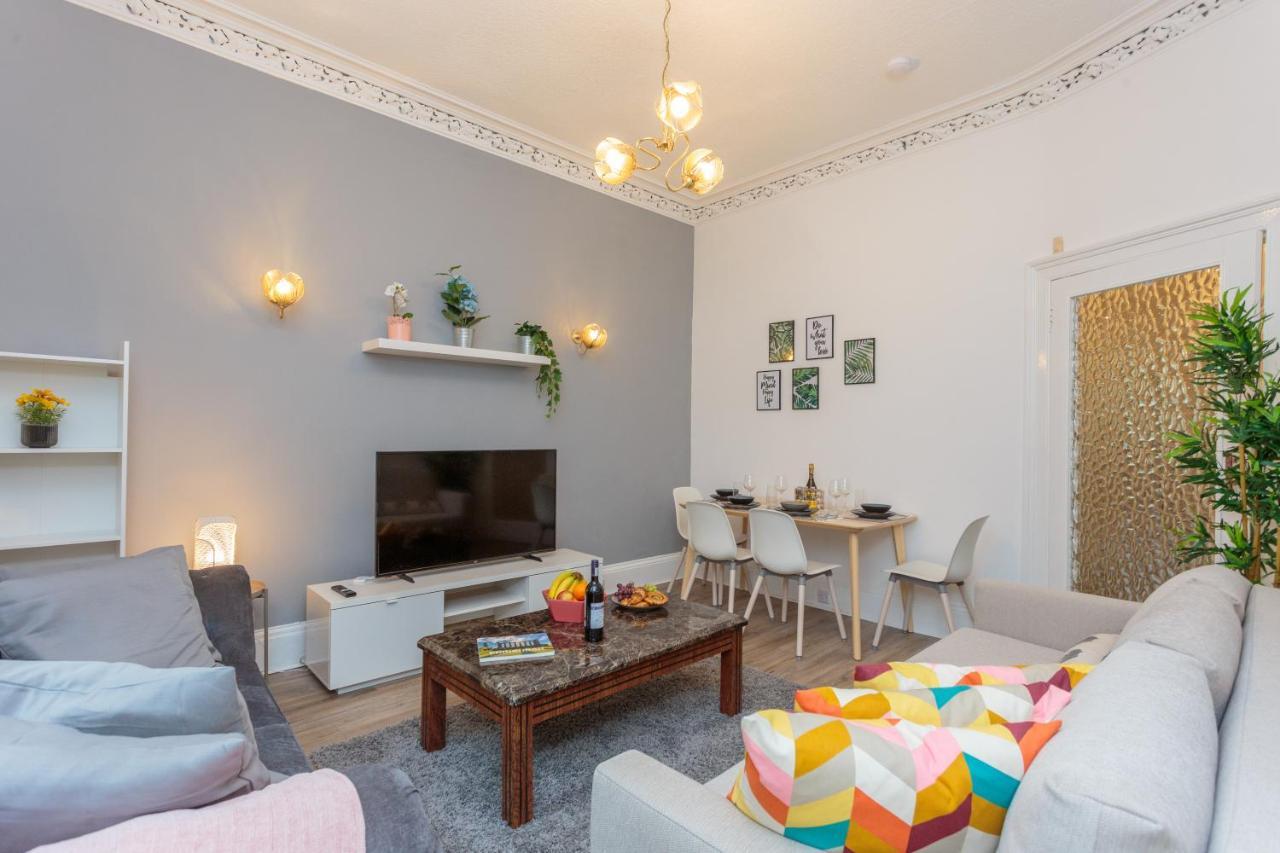 Stylish Apartment At The Edge Of Meadows Park Edimburgo Exterior foto